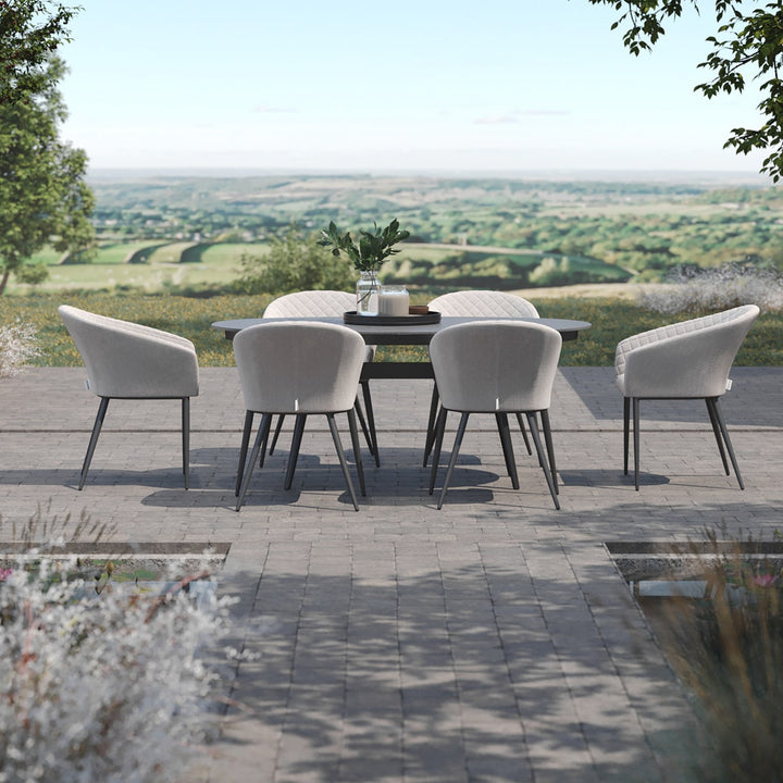 Maze -  Ambition 6 Seat Oval Dining Set