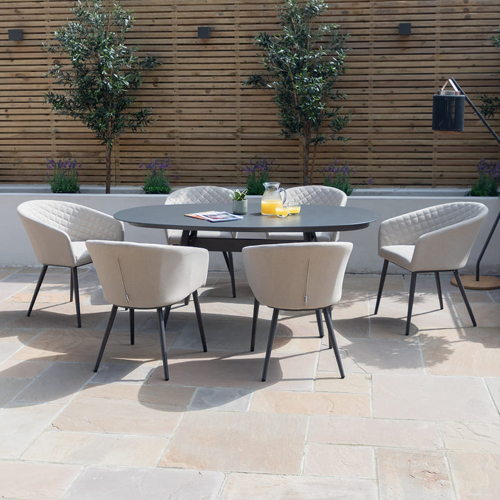 Maze -  Ambition 6 Seat Oval Dining Set