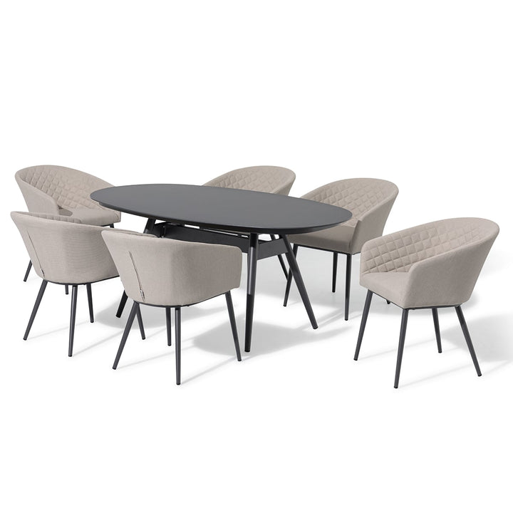 Maze -  Ambition 6 Seat Oval Dining Set