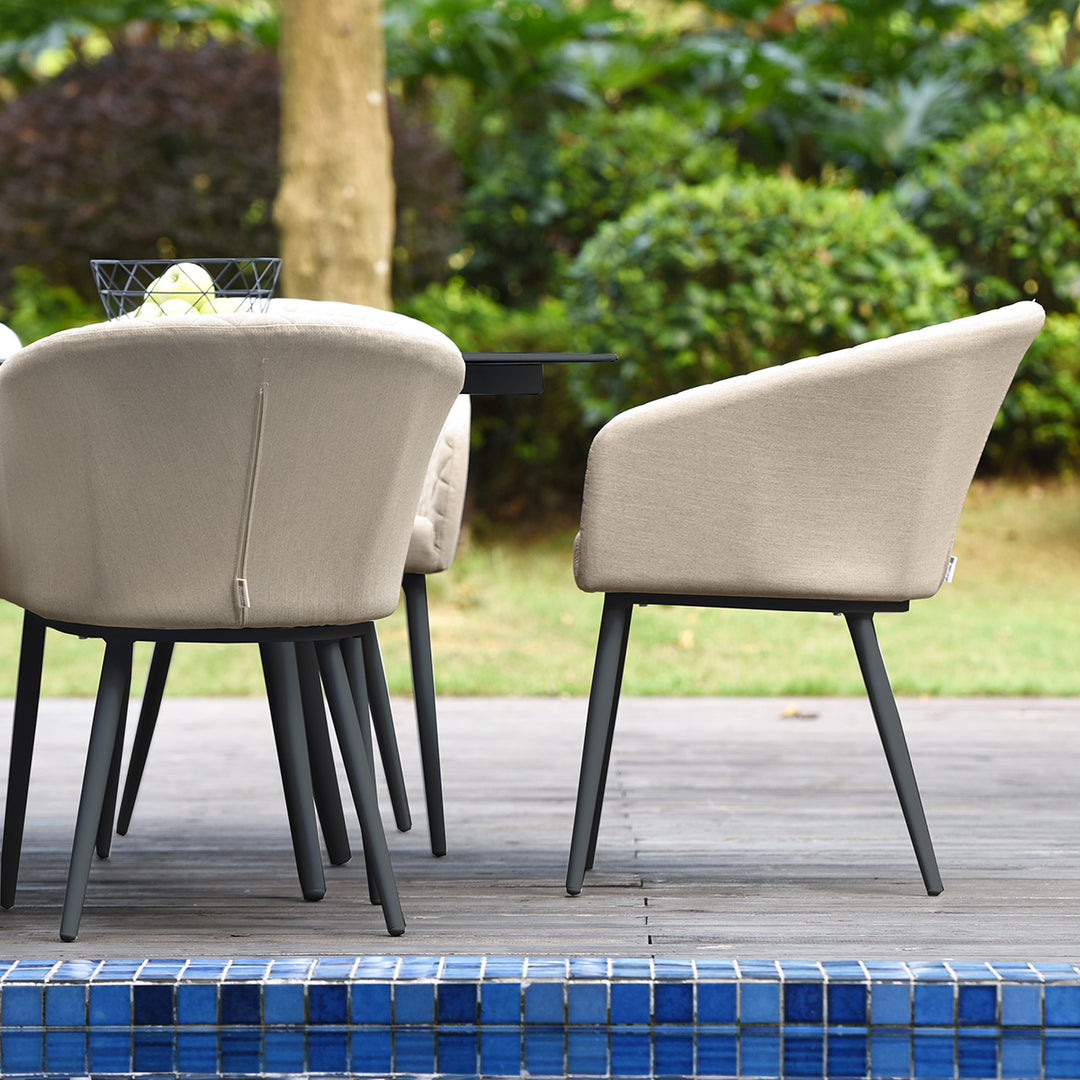 Maze - Ambition 8 Seat Oval Dining Set