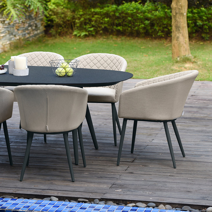 Maze - Ambition 8 Seat Oval Dining Set