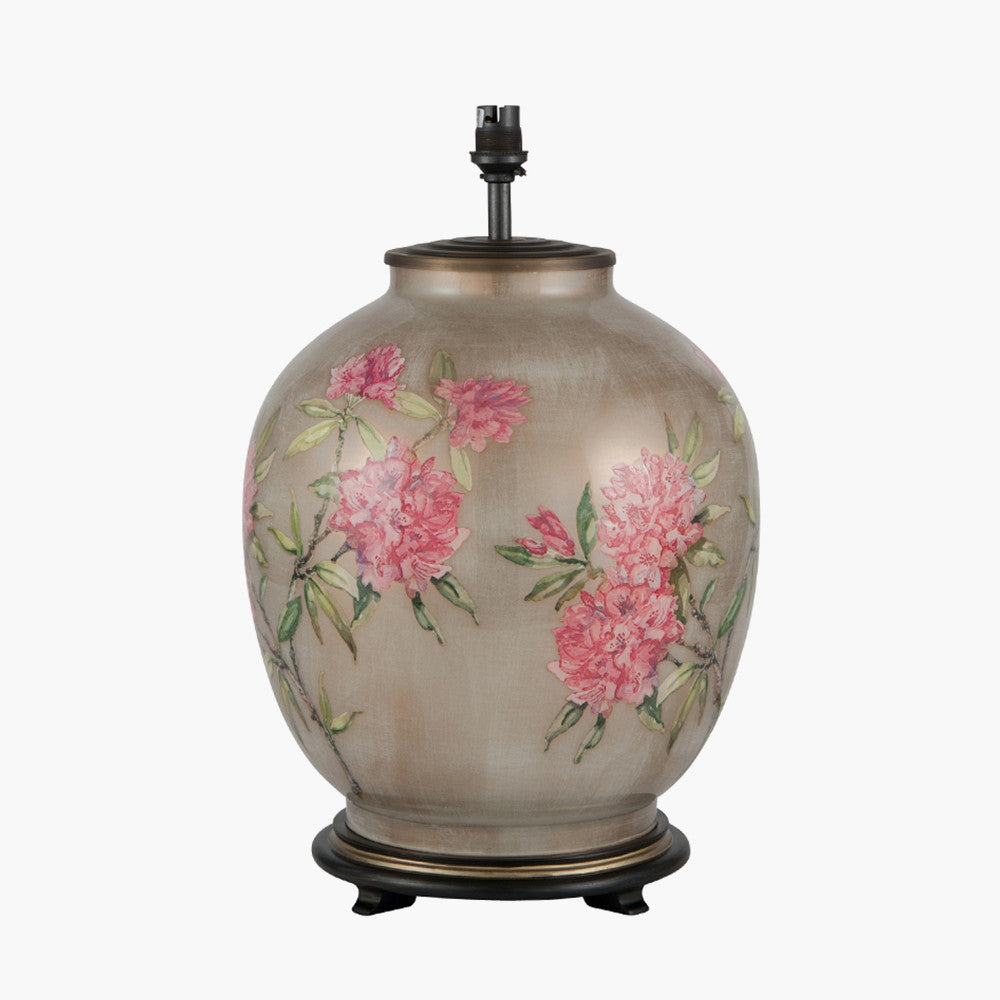 Rhododendron Large Glass Table Lamp Base