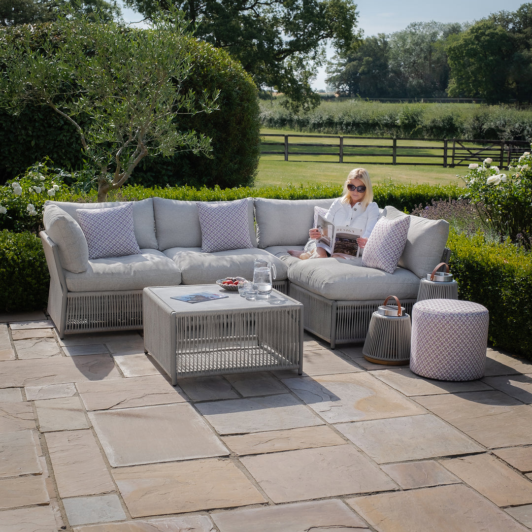 Rope Corner Sofa Sets Outdoor Maze Maldives Rope Weave Small