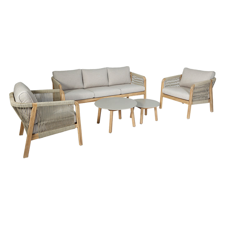Martinique 3 Seat Sofa  With 2 Tables