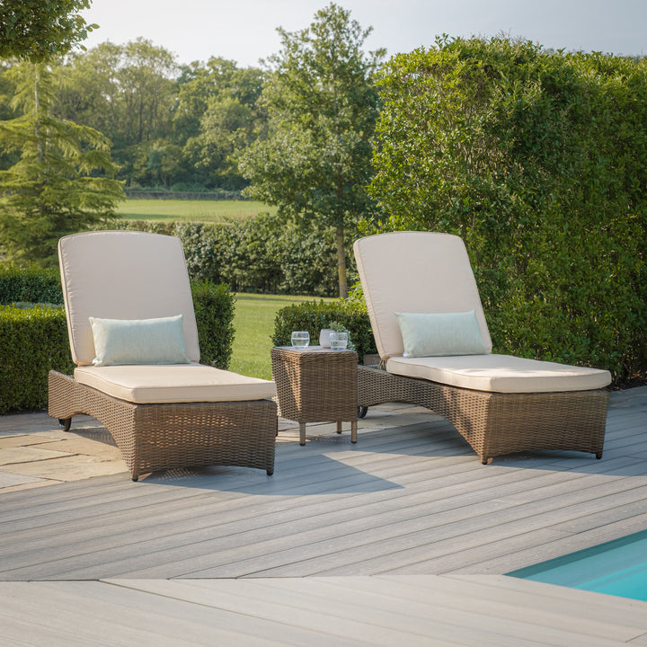 Winchester 3pc Sunlounger Set  -  Ceramic Top
