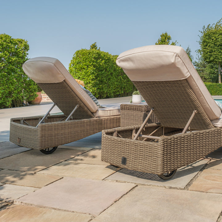Winchester 3pc Sunlounger Set  -  Ceramic Top