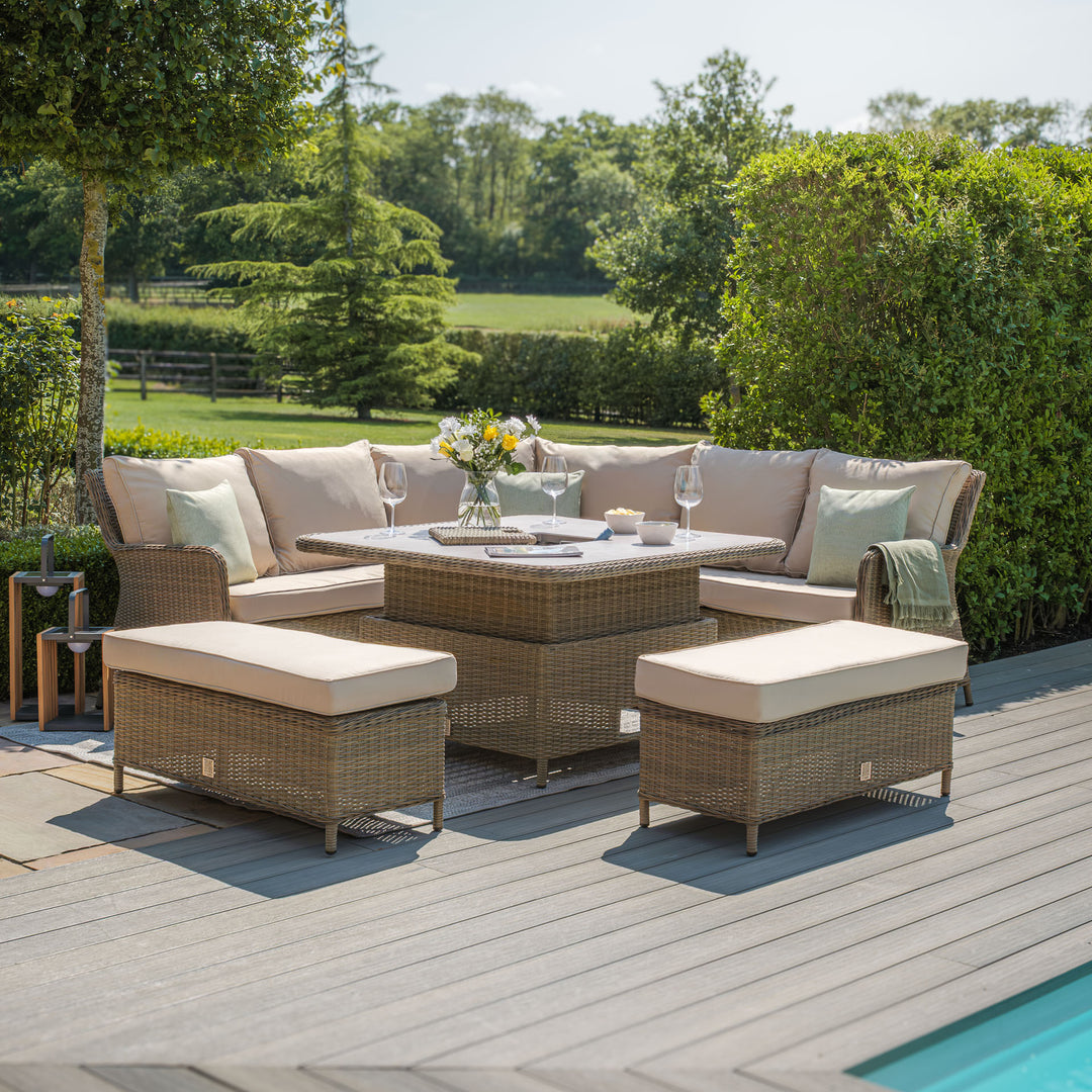 Winchester Royal Corner Dining Set  -  Ceramic Top