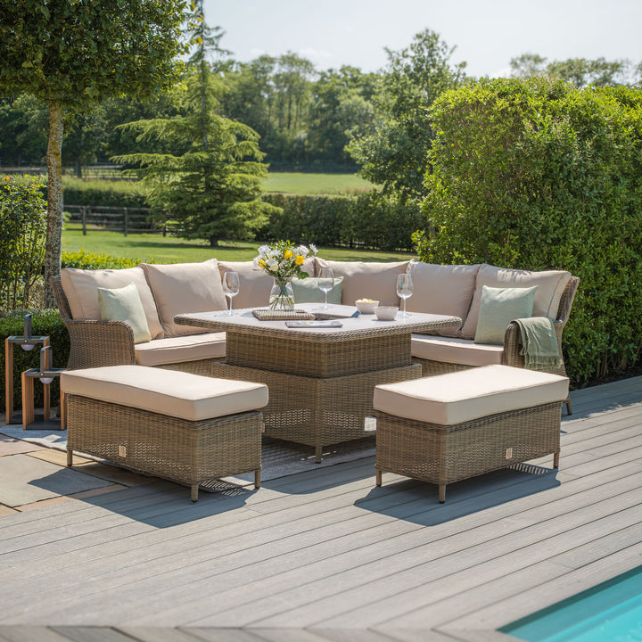 Winchester Royal Corner Dining Set  -  Ceramic Top