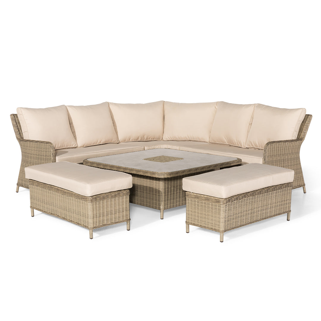 Winchester Royal Corner Dining Set  -  Ceramic Top