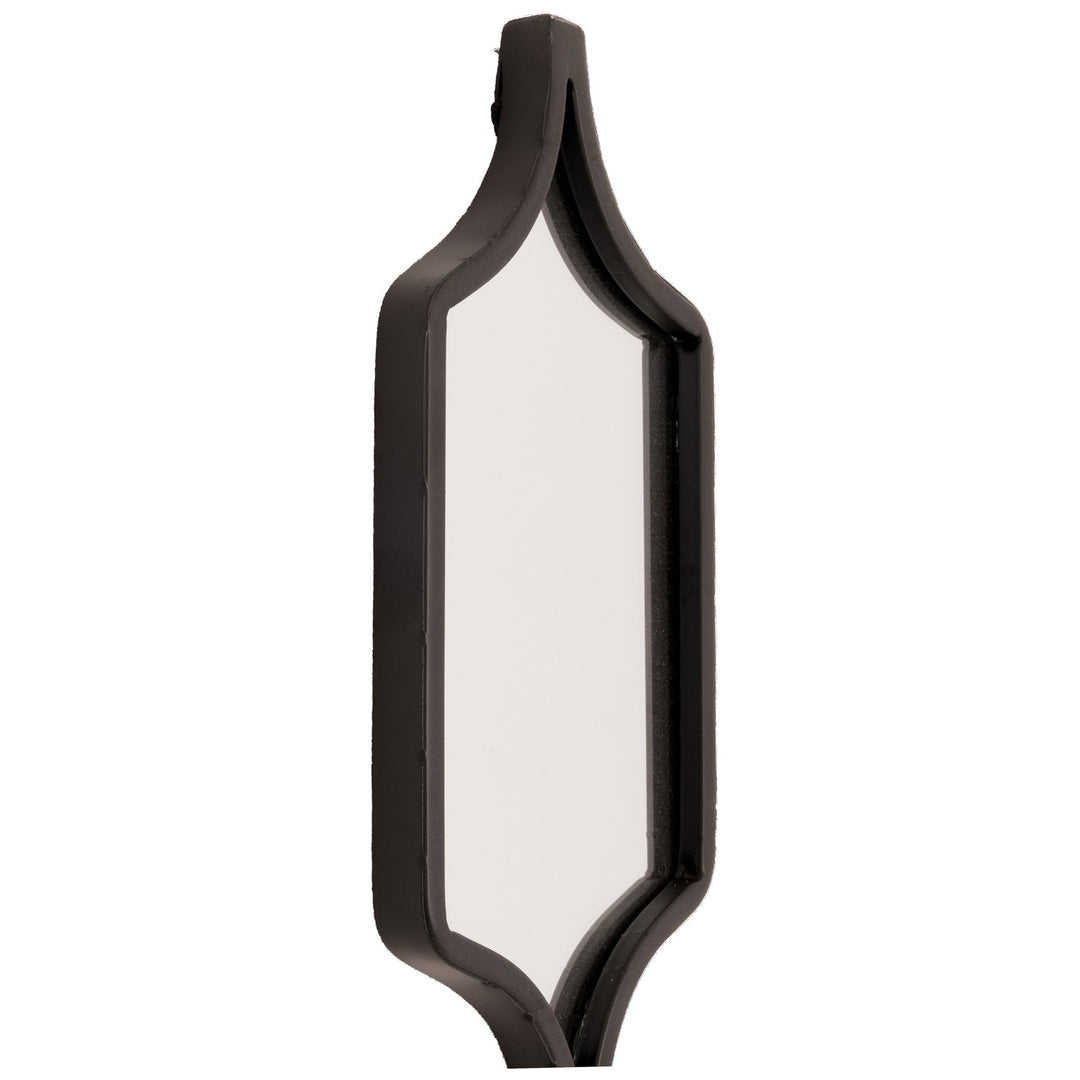Decorative Black Hanging Mirror - Modern Rattan Ltd