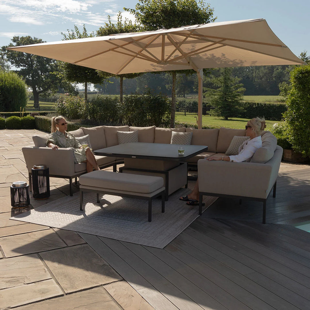 Pulse U Shape Dining Set with Rising Table