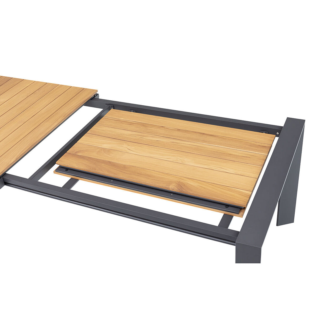 Jakarta Teak Rectangular Extending Dinning Table. 200/260/320cm
