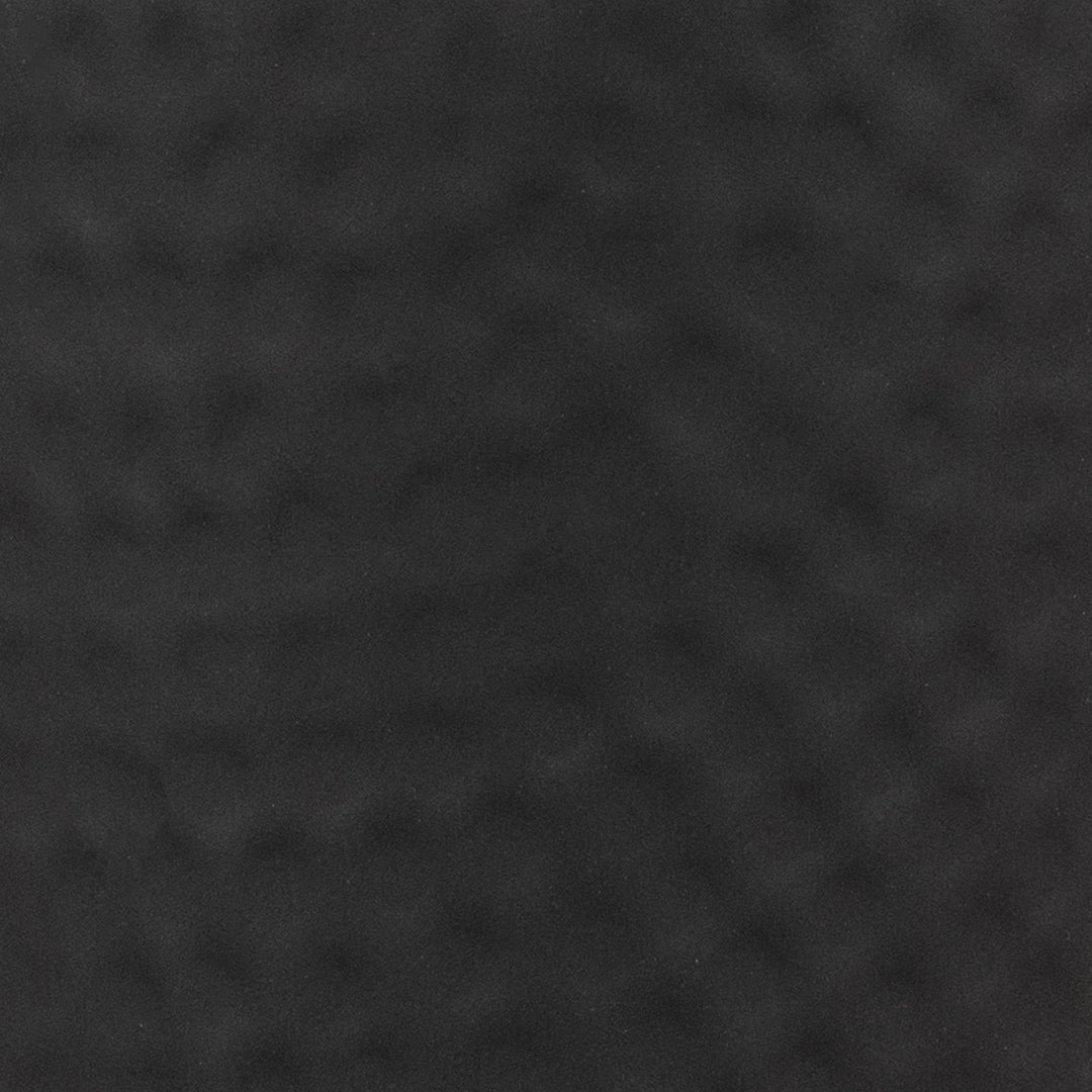 Matt Black Hammered Vase With Lid - Modern Rattan Ltd