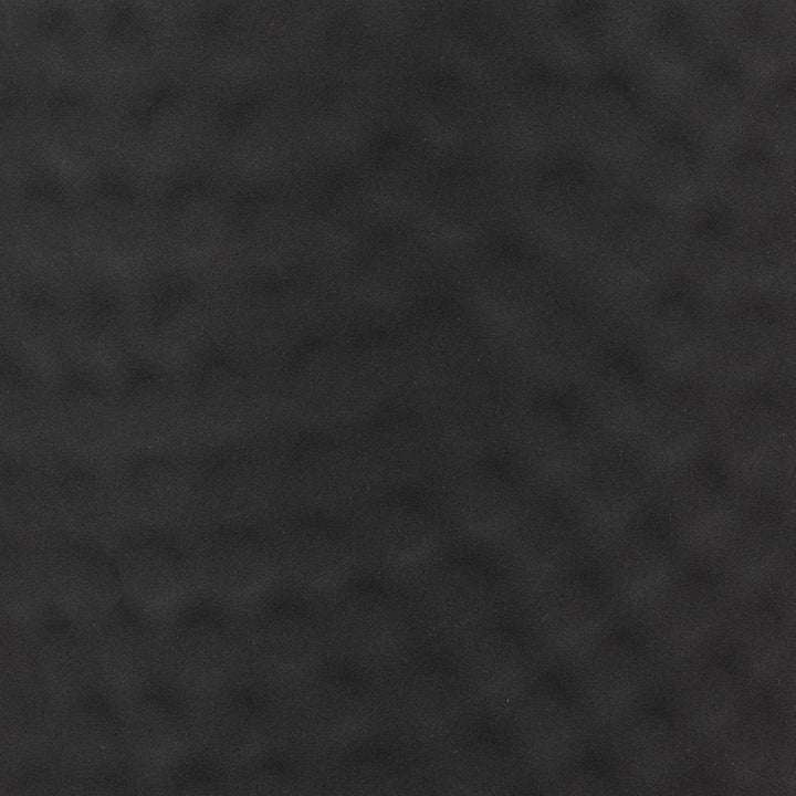 Matt Black Hammered Vase With Lid - Modern Rattan Ltd