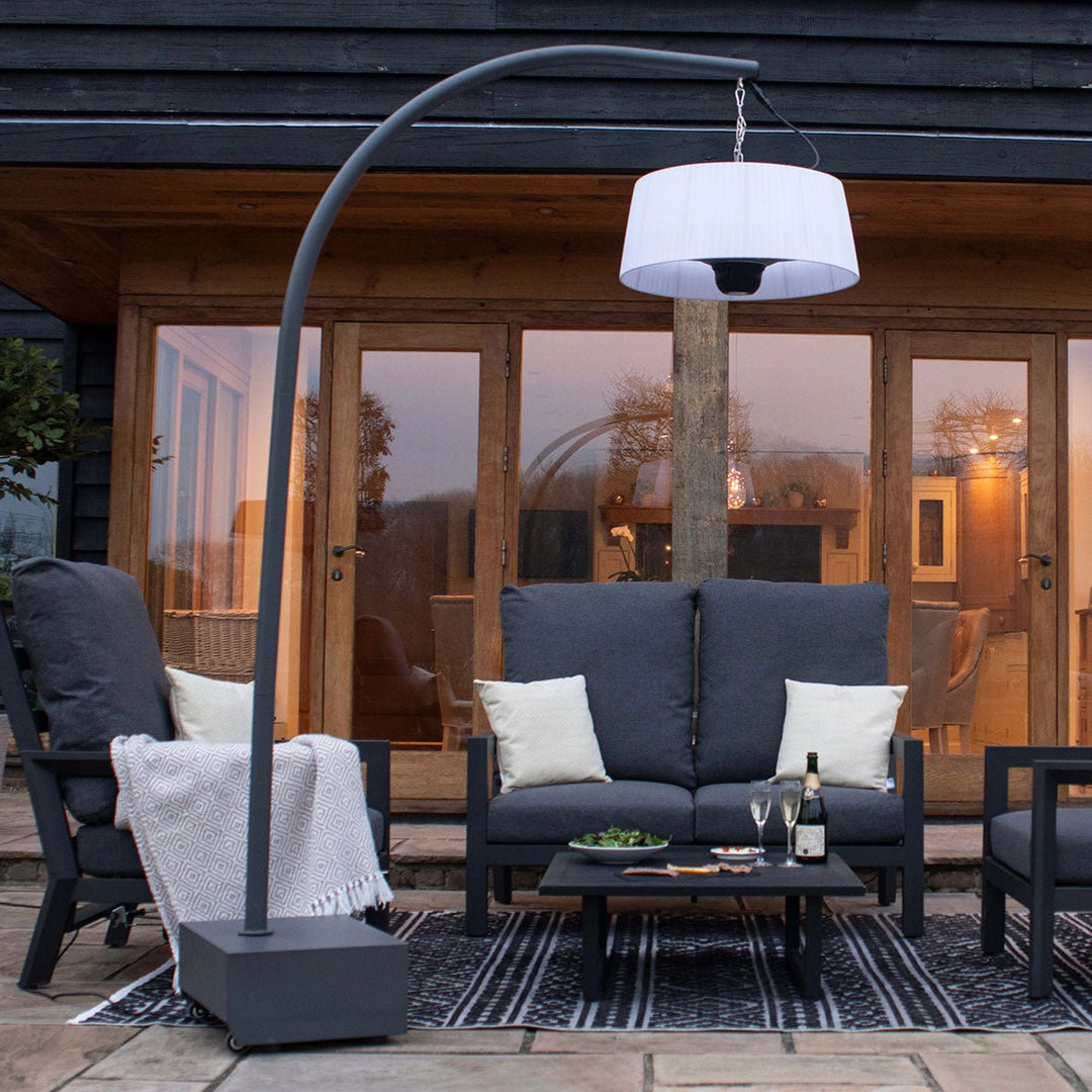 Maze - 1800W Lyra Overhang Electric Patio Heater – Modern Rattan