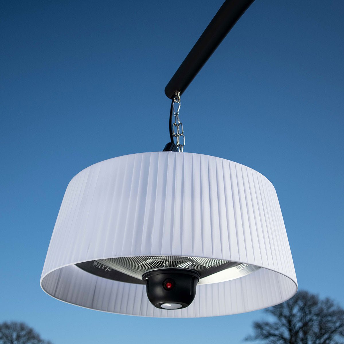 Maze 1800W Lyra Overhang Electric Patio Heater Modern Rattan Ltd