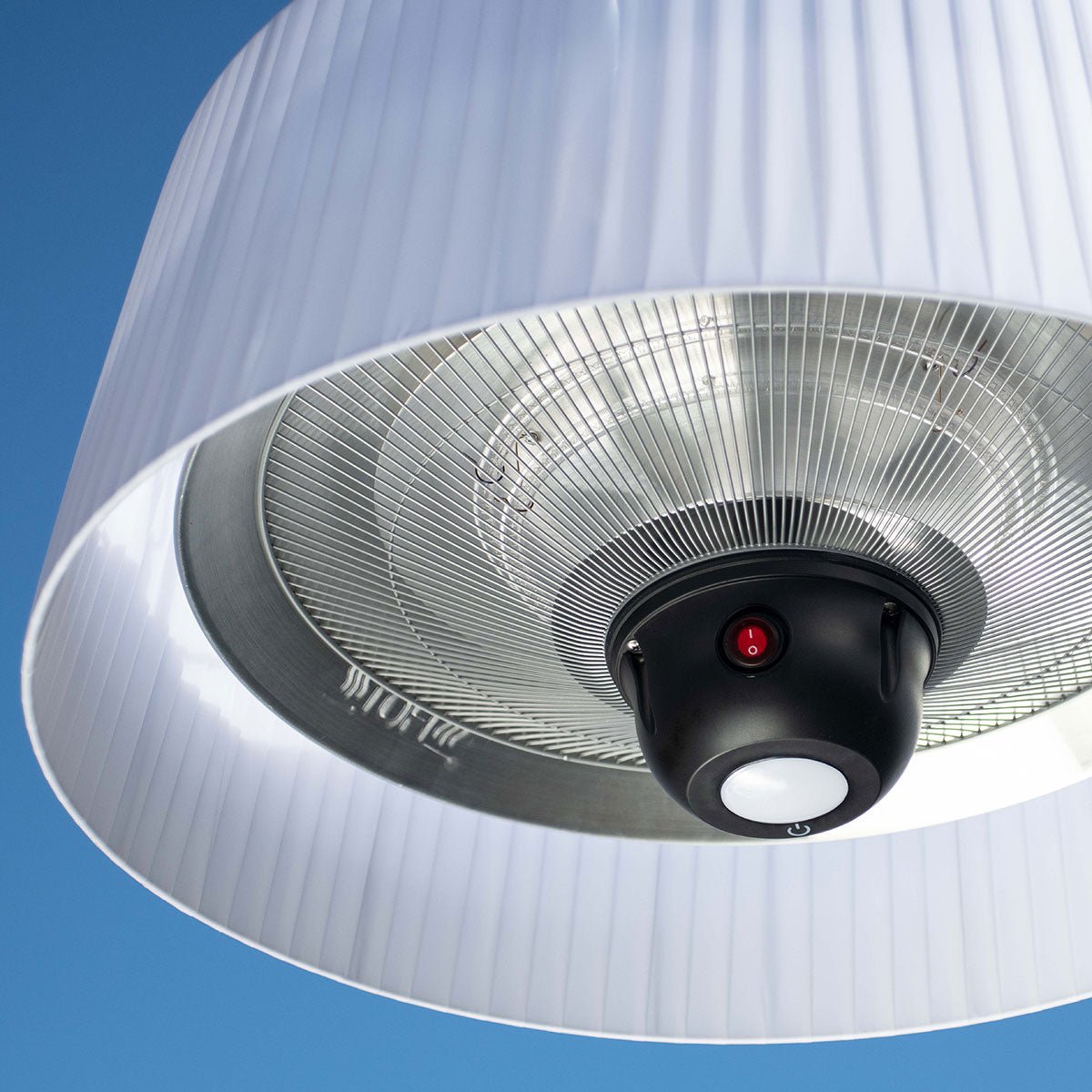 Maze 1800W Lyra Overhang Electric Patio Heater Modern Rattan Ltd