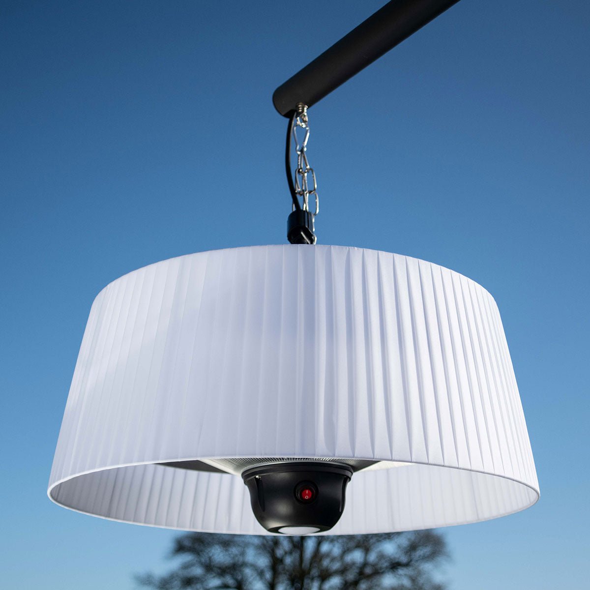 Maze 1800W Lyra Overhang Electric Patio Heater Modern Rattan Ltd