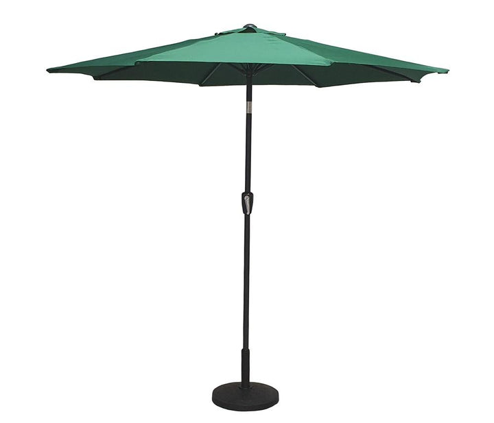 2.5m Round Table Parasol With Green Canopy - PARA0343 - Modern Rattan
