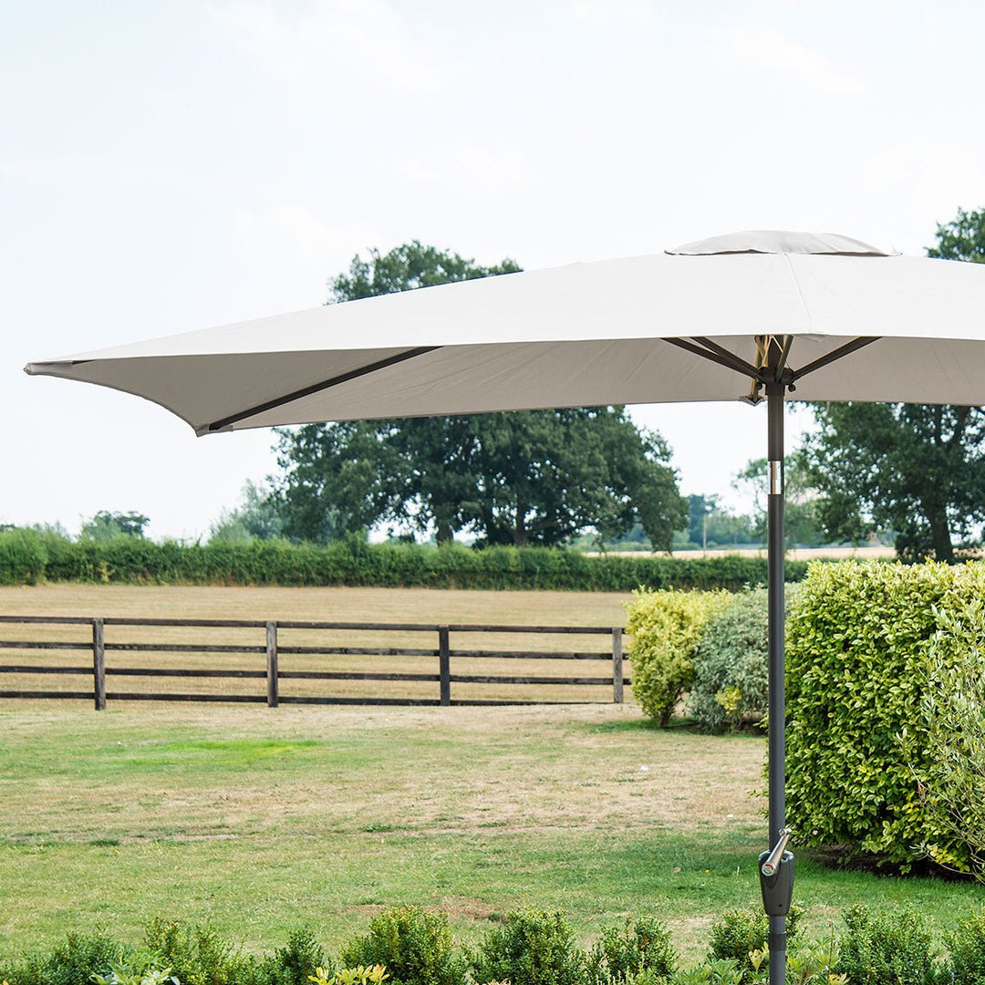 Maze 3m x 2m Rectangular Parasol Modern Rattan Ltd