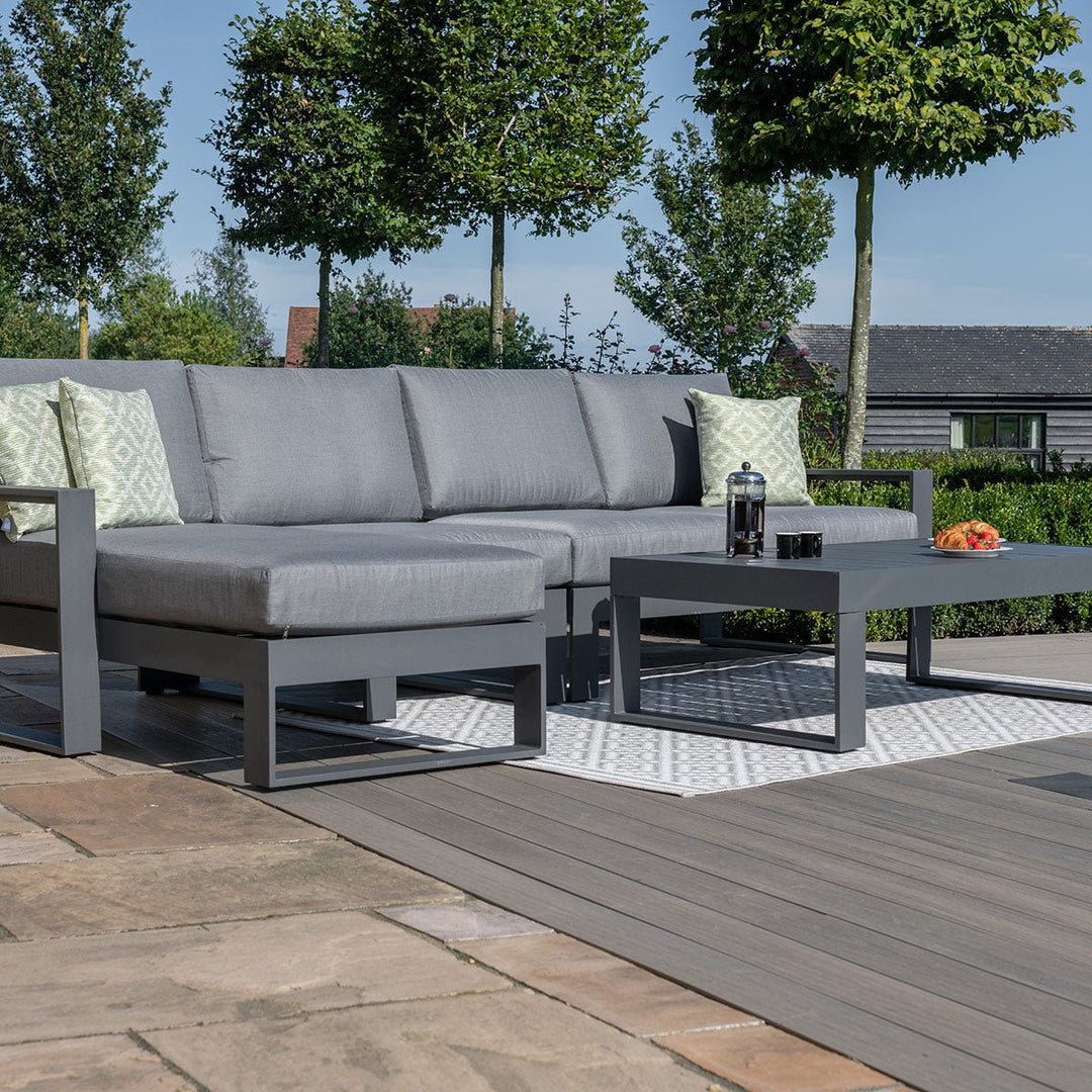 Amalfi Chaise Sofa Set - Modern Rattan