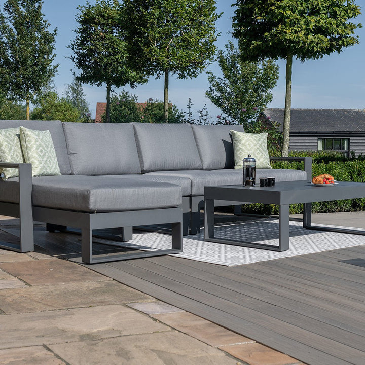 Amalfi Chaise Sofa Set - Modern Rattan