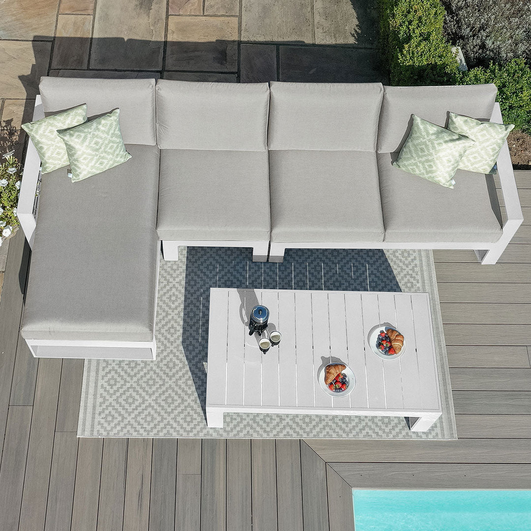 Amalfi Chaise Sofa Set - Modern Rattan