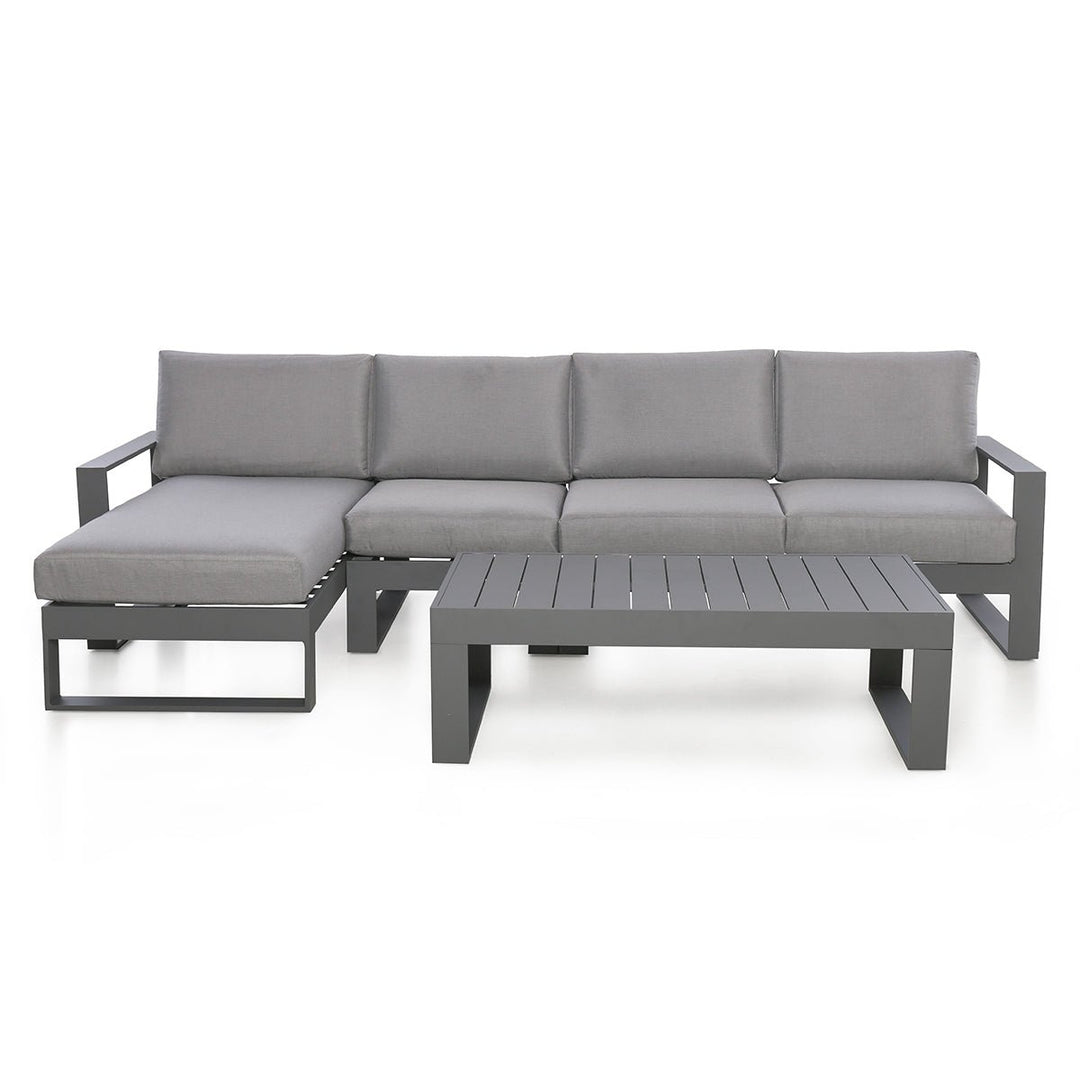Amalfi Chaise Sofa Set - Modern Rattan