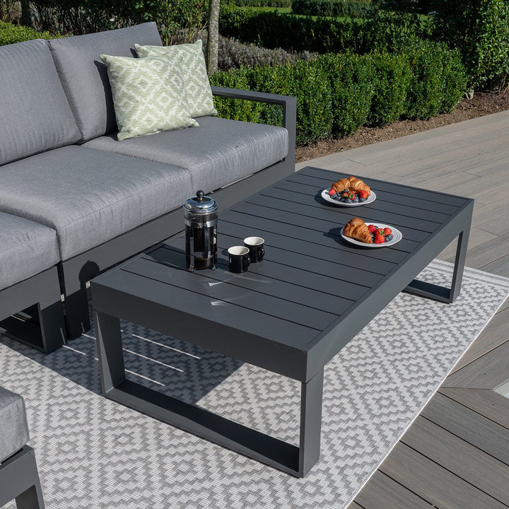 Amalfi Chaise Sofa Set - Modern Rattan