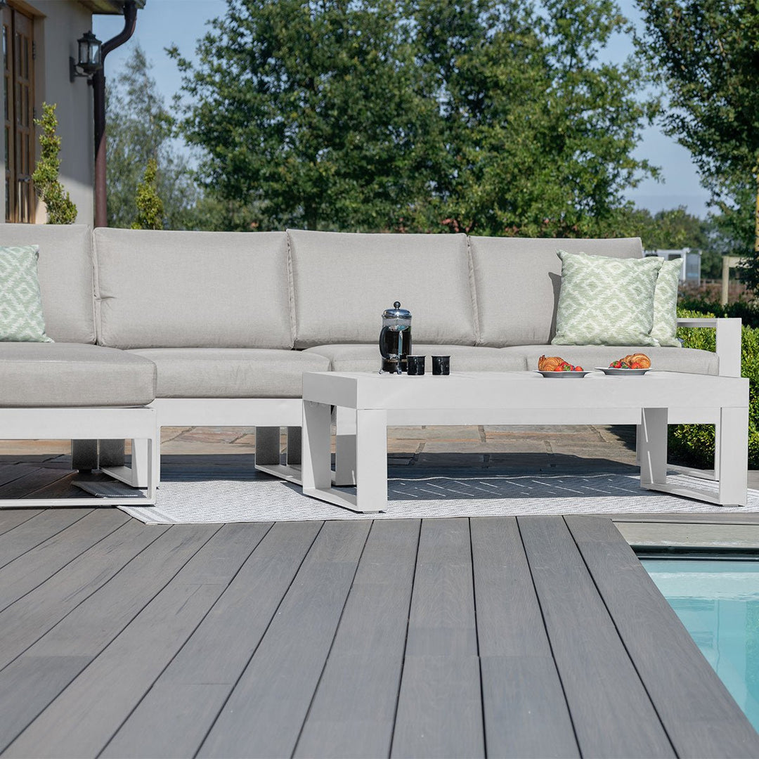 Amalfi Chaise Sofa Set - Modern Rattan