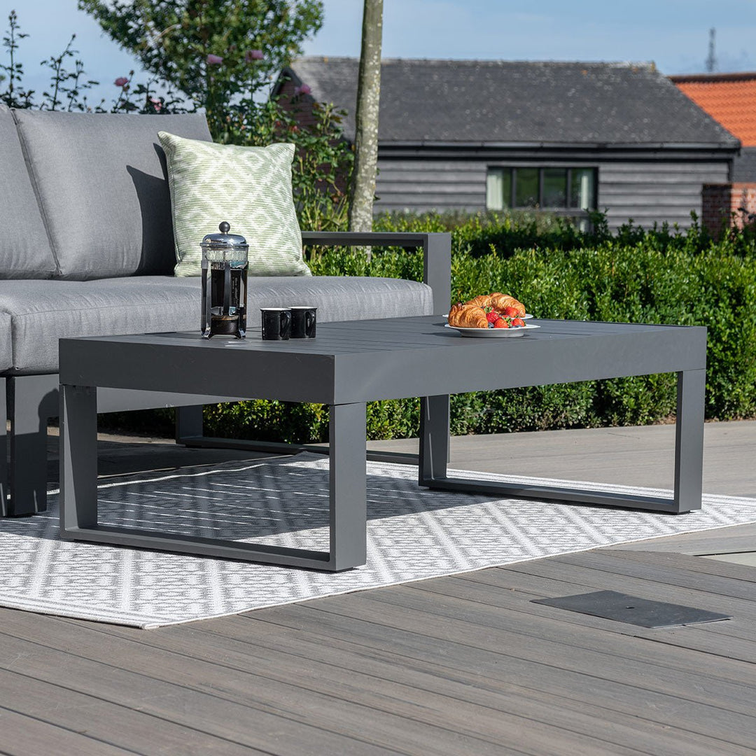 Amalfi Chaise Sofa Set - Modern Rattan