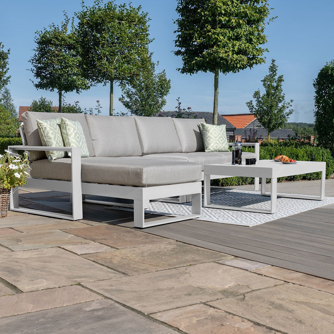 Amalfi Chaise Sofa Set - Modern Rattan