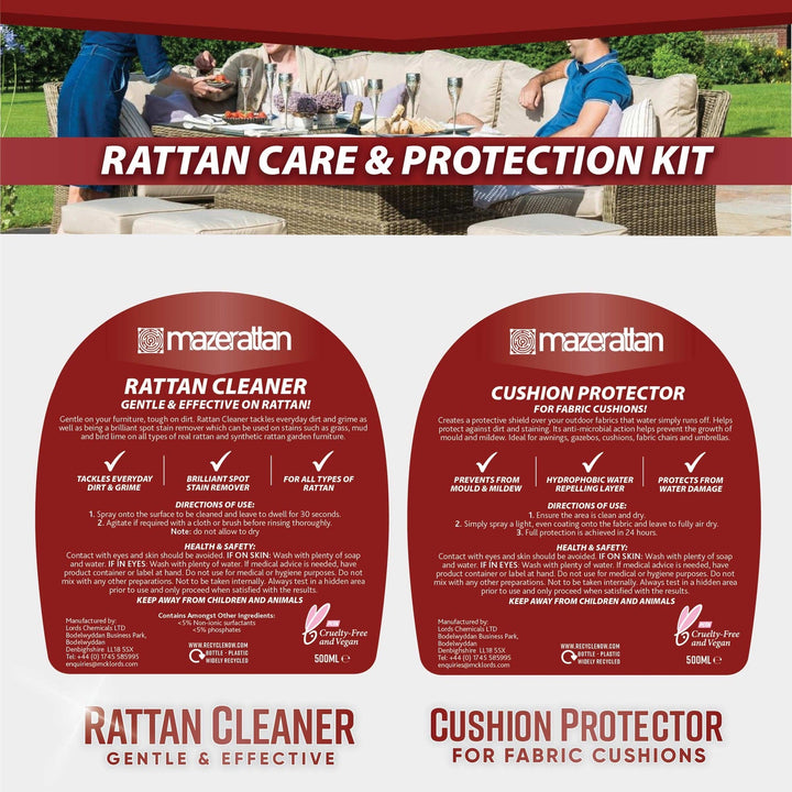 Cleaning Kit for Rattan and Cushion Protector - Modern Rattan