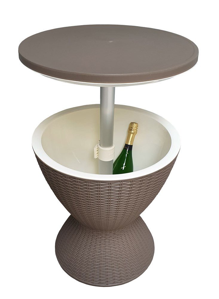 Cone Shape Ice Bucket Table - ICE0352 - Modern Rattan