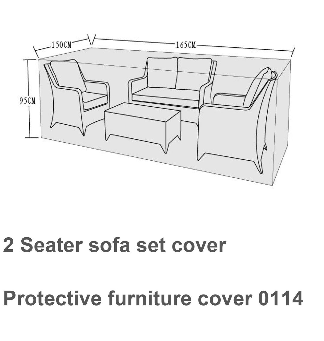 Cover to fit 2 seater sofa sets - COVE0114 - Modern Rattan