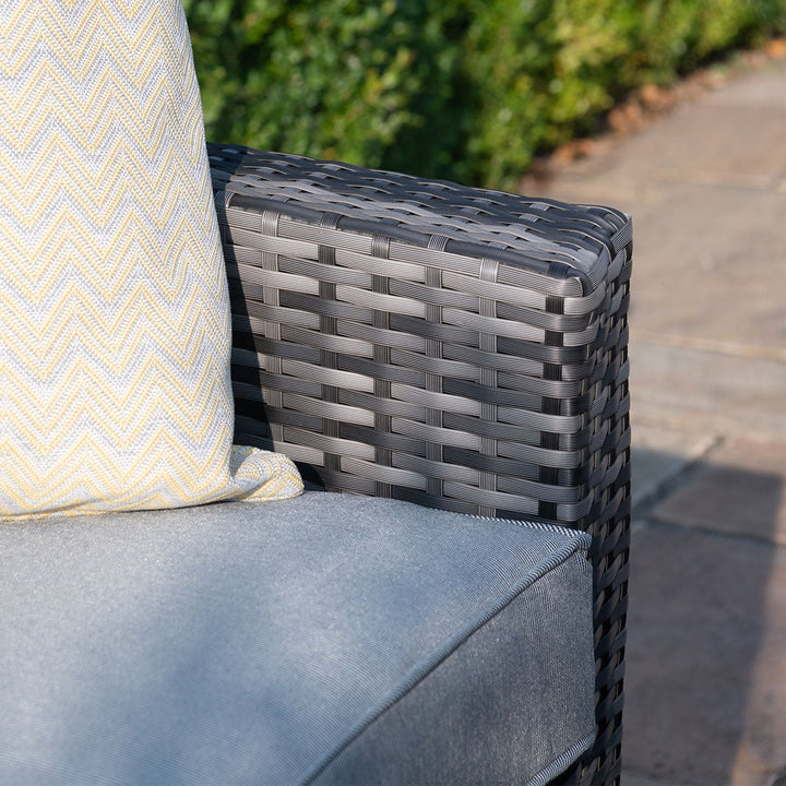 Kingston Corner Deluxe with Rising Table - Modern Rattan