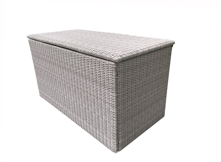Large cushion box for SARA0260 in 8mm half round grey weave - CUSH0281 - Modern Rattan