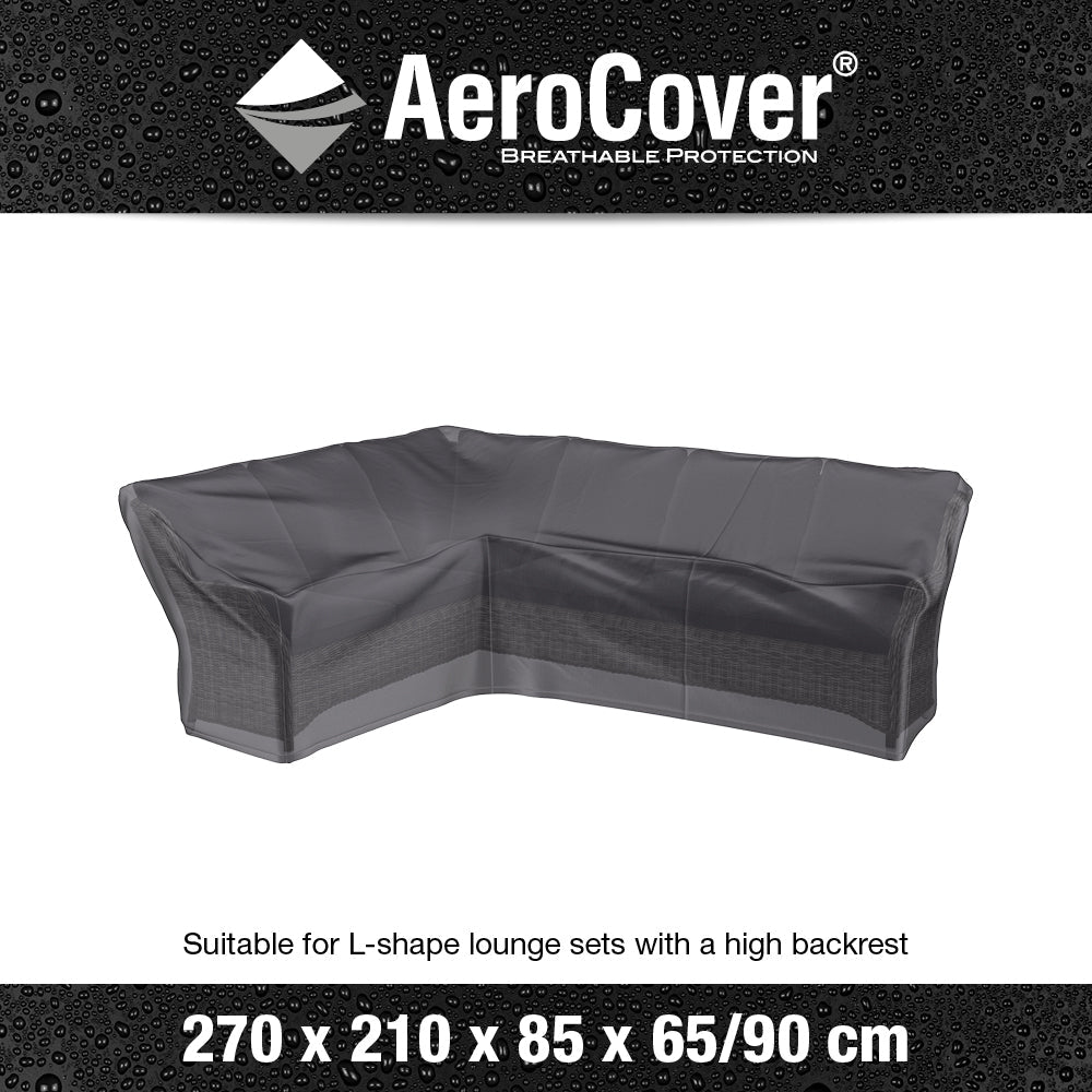 Lounge Set Aerocover Long Right Cover 70x210x85x65x90cm - Modern Rattan