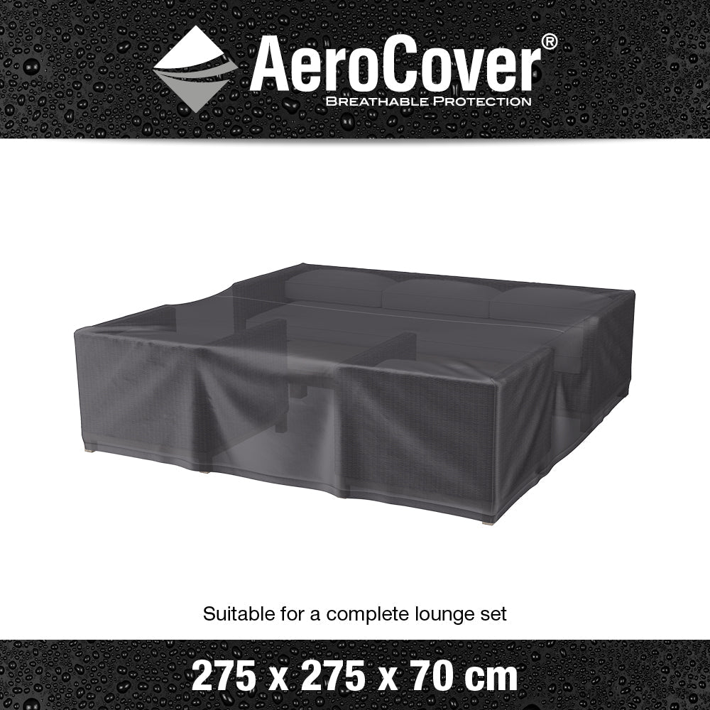 Lounge Set Aerocover Square 275 x 70cm high - Modern Rattan