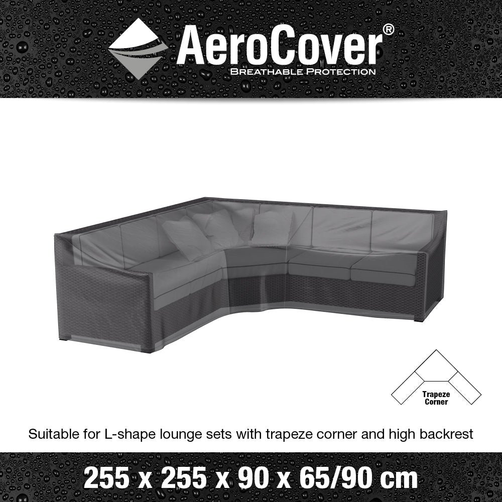 Lounge Set Aerocover Trapeeze 255x255x90x65x90cm - Modern Rattan