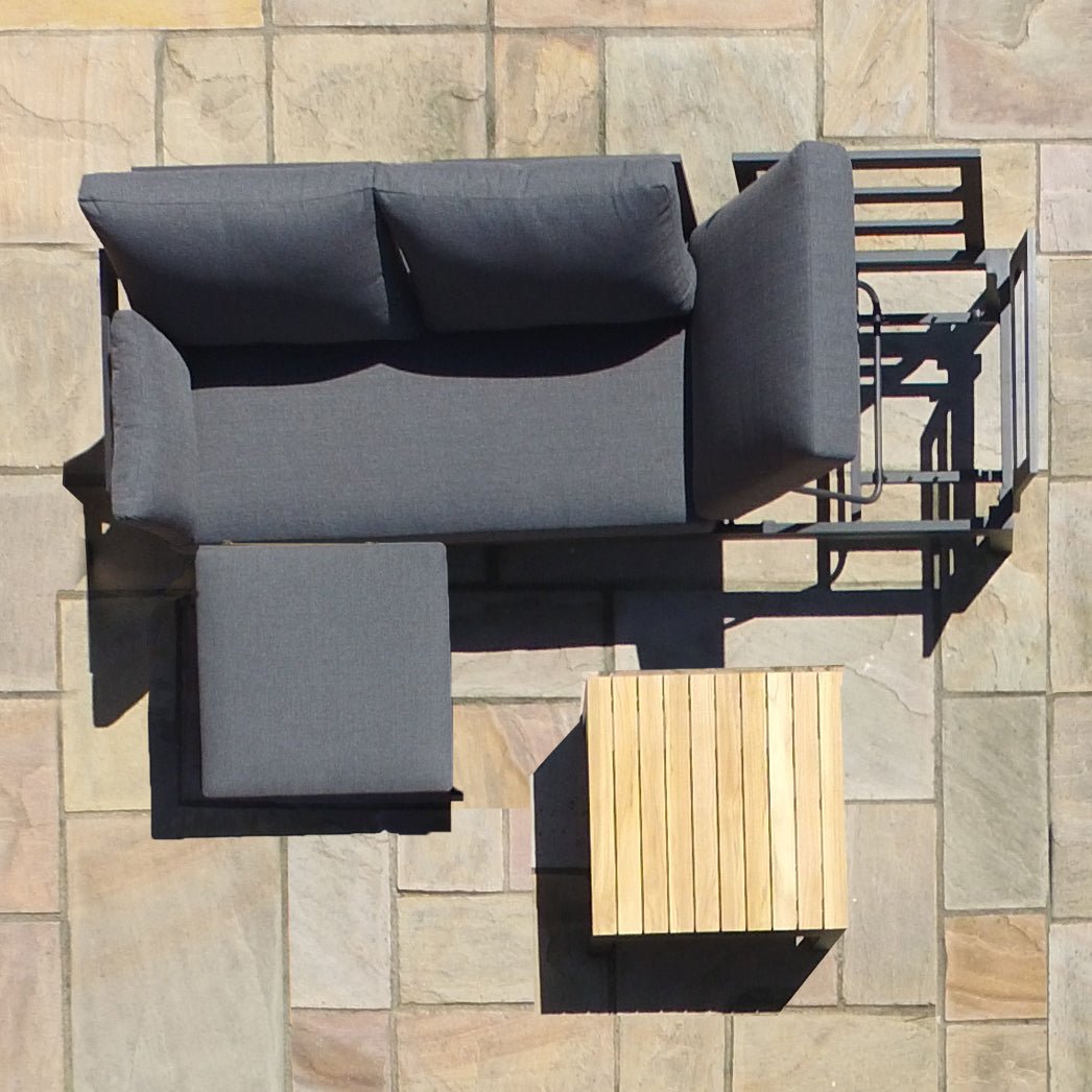 Maze - Oslo Chaise Sofa Set - Modern Rattan