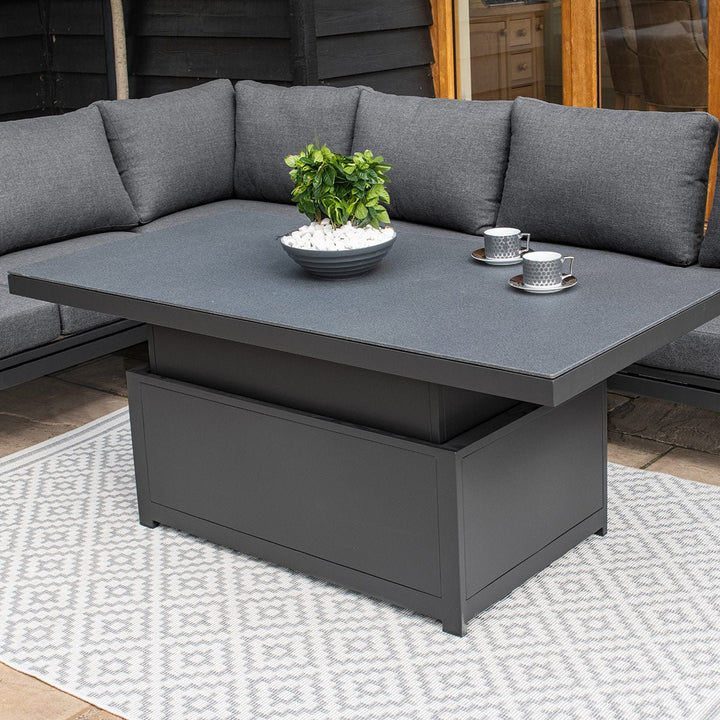 Maze - Oslo Corner Sofa Group with Rising Table - Modern Rattan