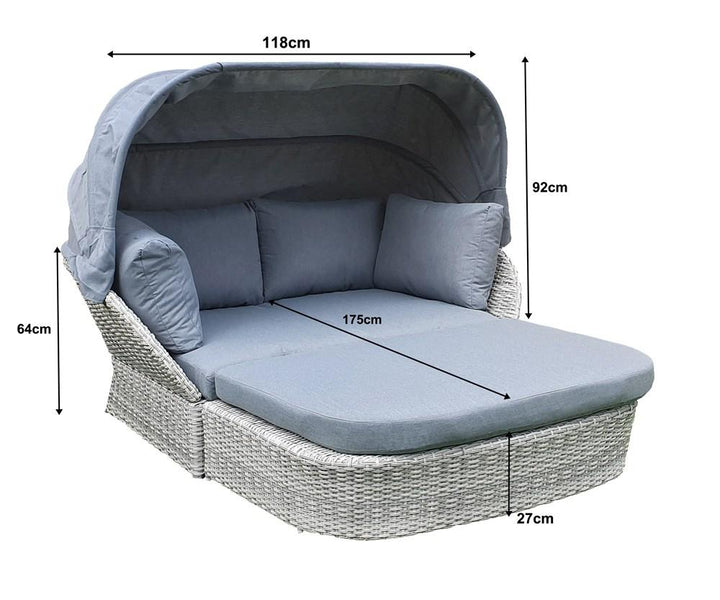 MEGHAN Daybed - Modern Rattan
