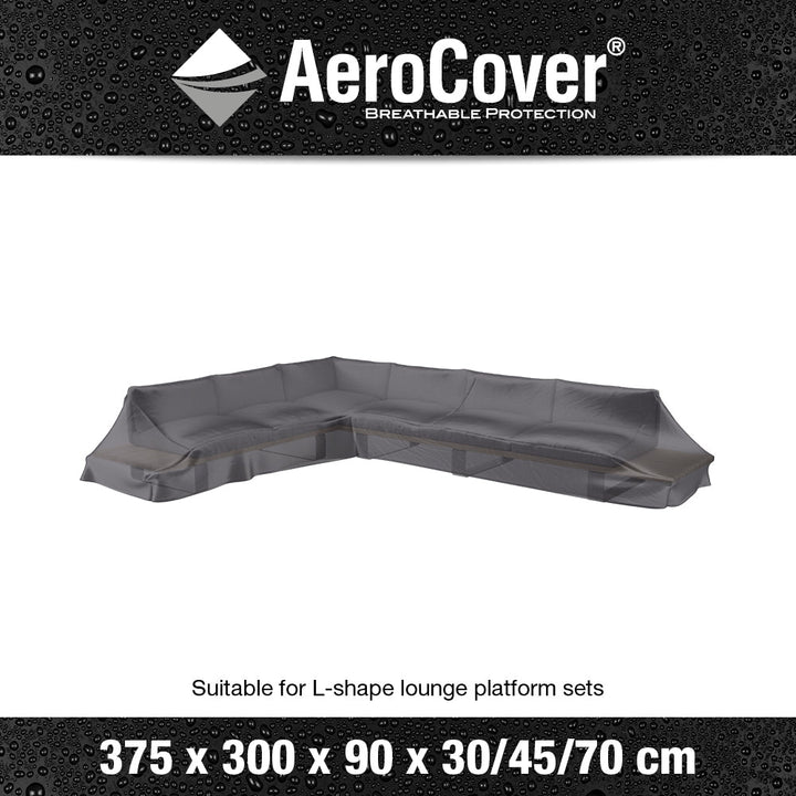 Platform Aerocover Right Hand 375x300x90xH30/45/70cm high - Modern Rattan