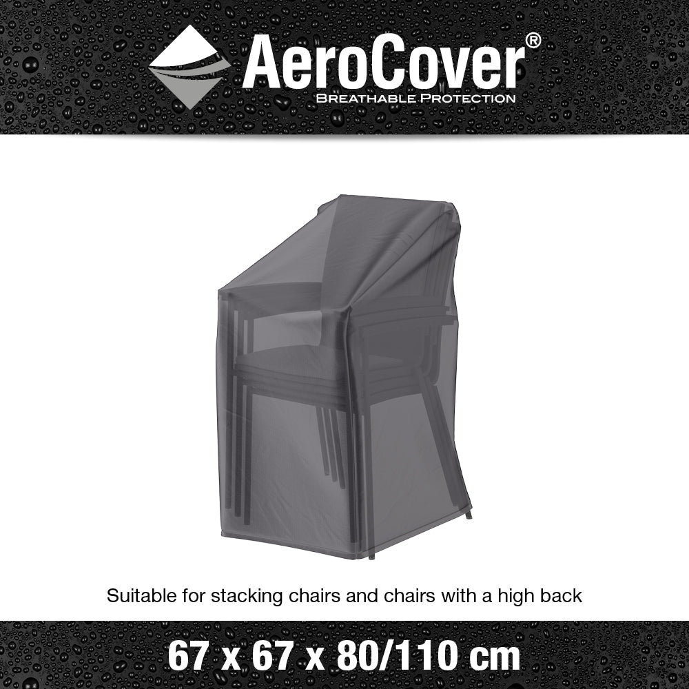 Stackable Chair Aerocover 67 x 67 x 80/110 - Modern Rattan