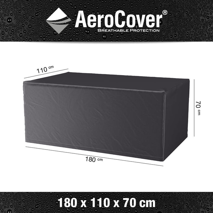 Table Aerocover 180x110x70cm high - Modern Rattan
