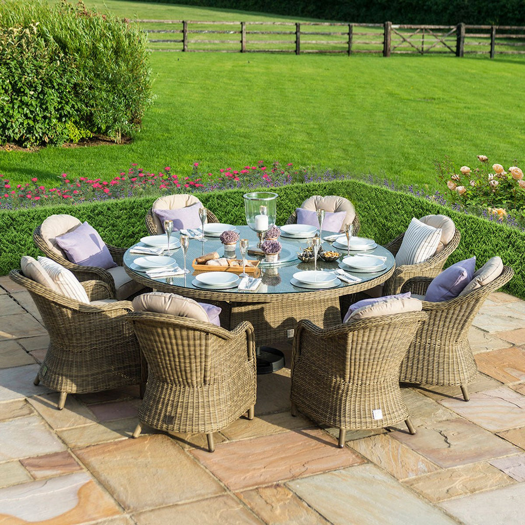 Winchester rattan sales dining set